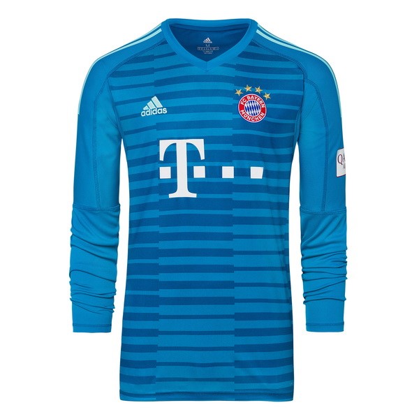 Camiseta Bayern Munich 2ª ML Portero 2018/19 Azul